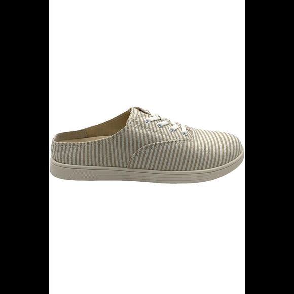Spenco Women's Santa Rosa Mule Stripe Tan - Wide - Picture 1 of 5